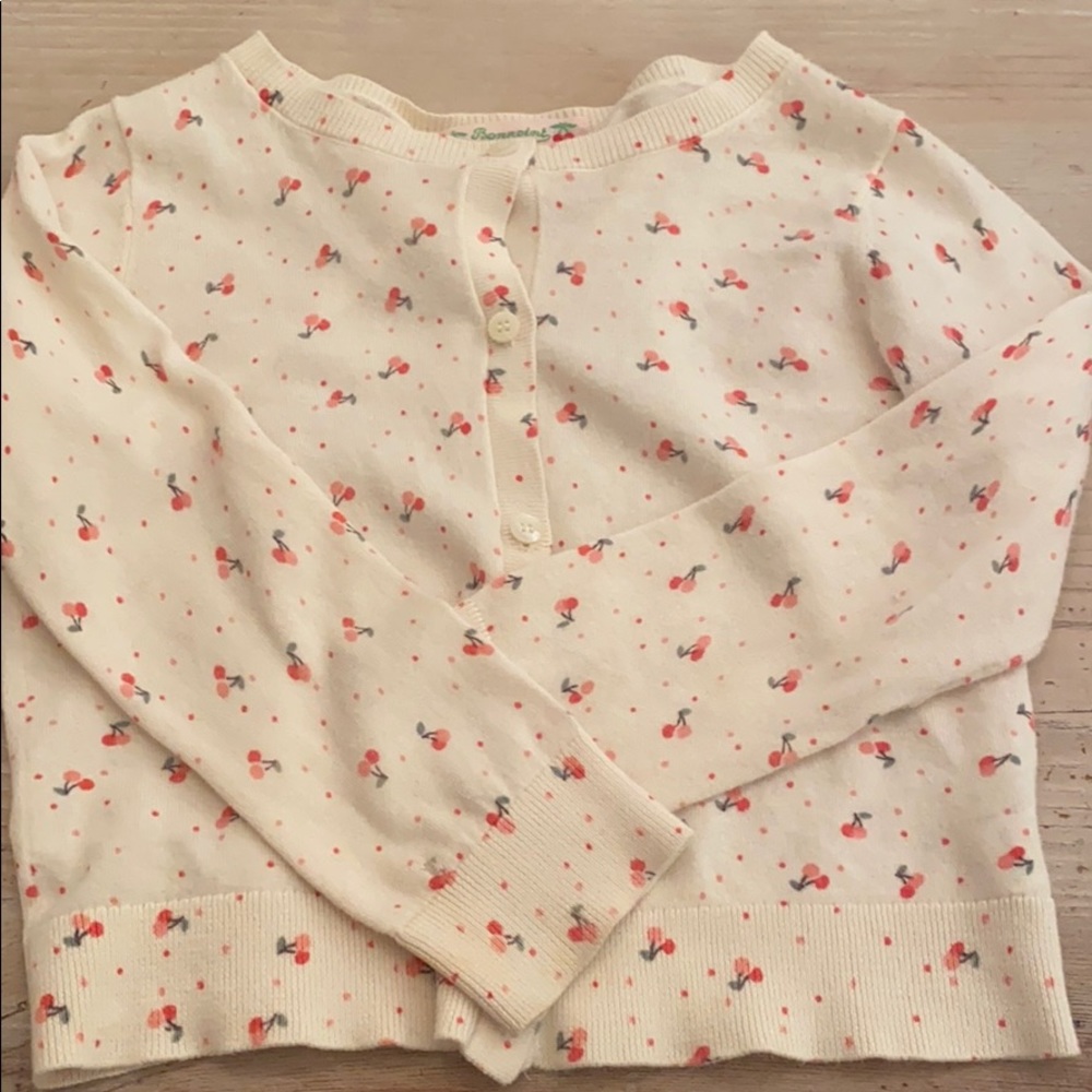 Bonpoint 100% cotton cardigan size 4